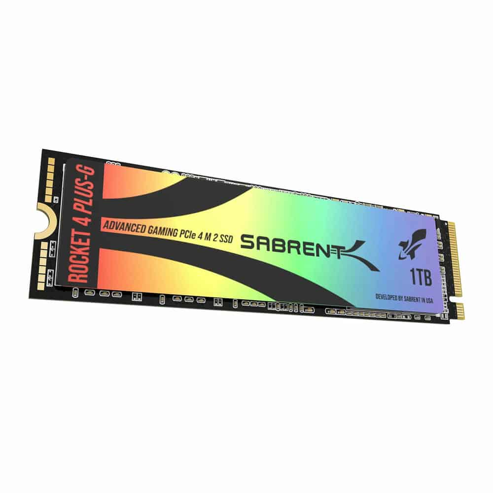 (image for) Sabrent 1TB Rocket 4 Plus G 3D TLC M.2 Gaming SSD